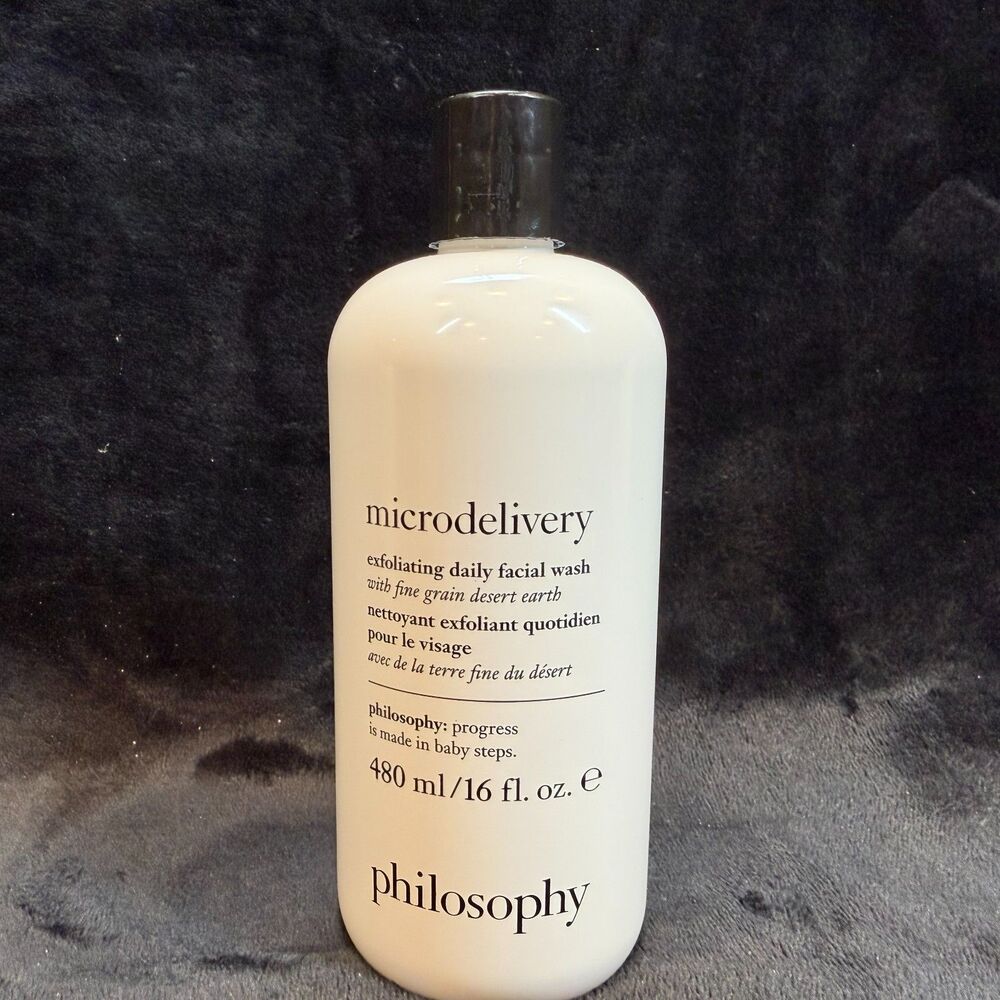 Philosophy Microdelivery Exfoliating Daily Facial Wash 16 oz 480 mL New Sealed